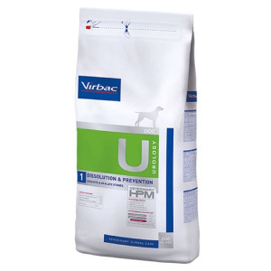 VIRBAC HPM DOG UROLOGY DISSOLUTION & PREVENTION 1 sausā suņu barība 12kg